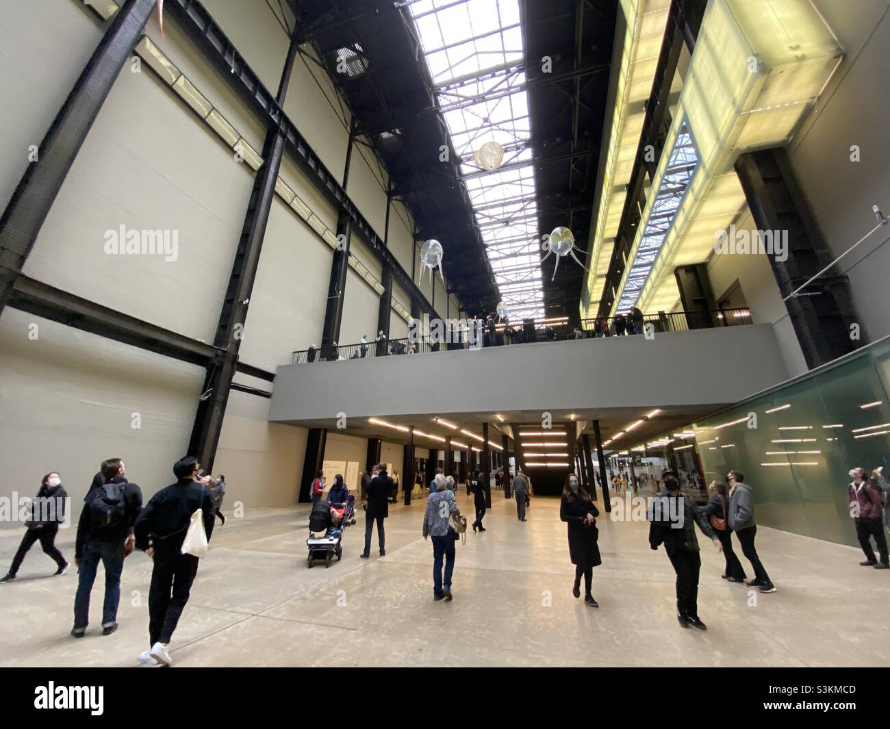 Anicka Yi, in love with the world exhibition at Tate Modern on November 13 2021 - Smartphone Captured Stock Image