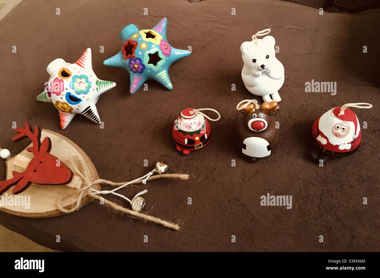 Cool Christmas decorations Stock Photo Alamy