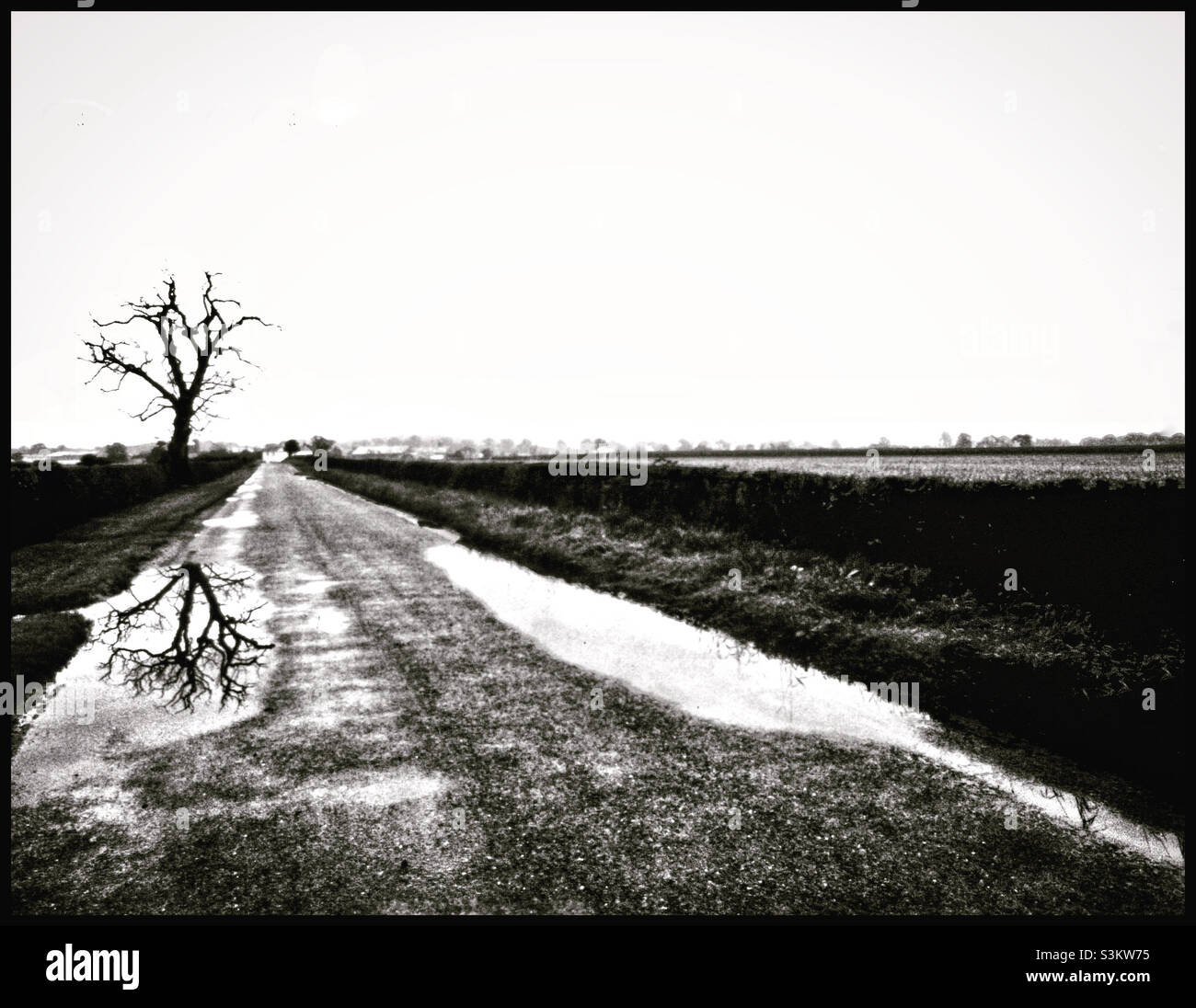 A Yorkshire landscape - Smartphone Captured Stock Image
