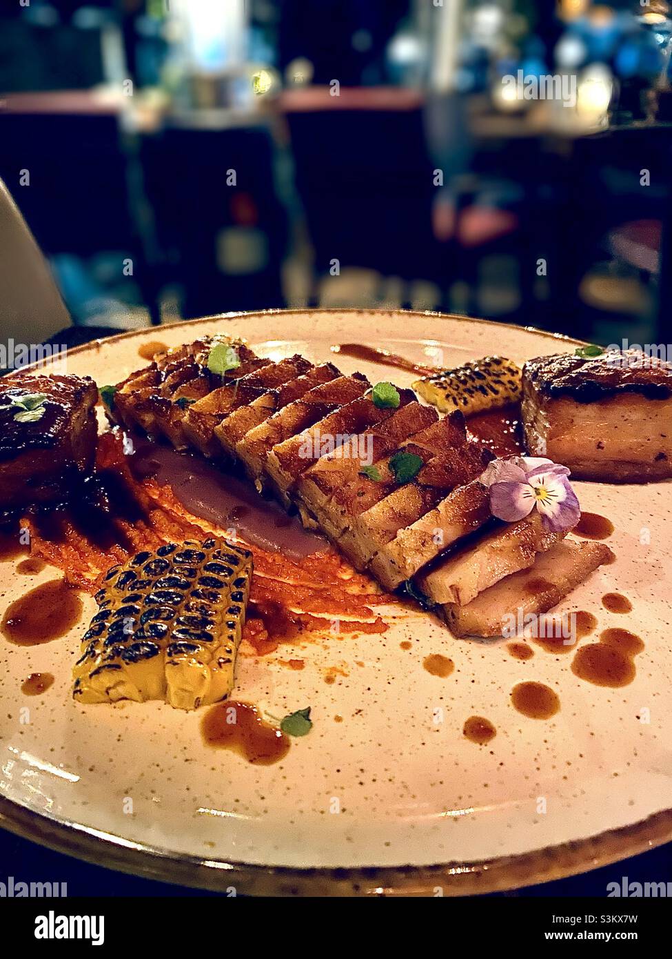 Pork food Christmas food Stock Photo - Alamy