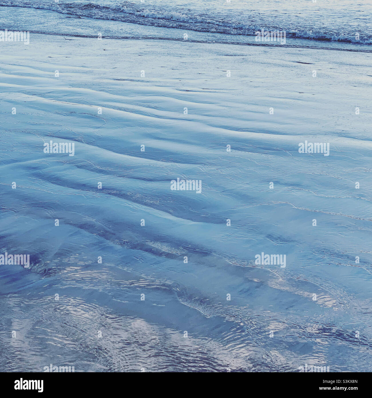 Oceanside City Beach, Oceanside, San Diego County, California, United States, North America - Smartphone Captured Stock Image