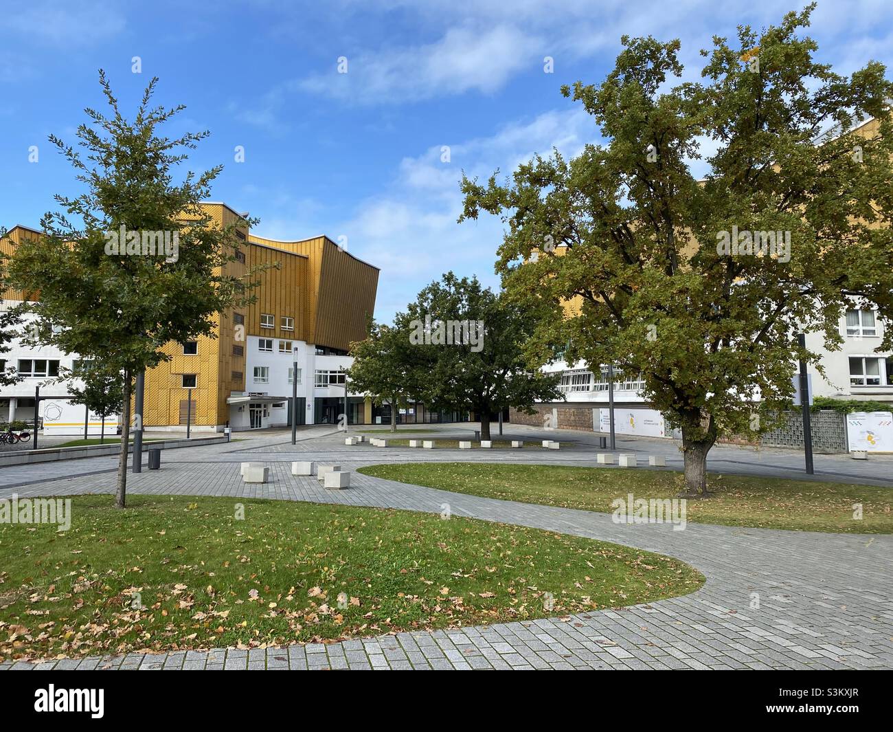 Philharmonie Concert Hall in Berlin, Germany - Smartphone Captured Stock Image