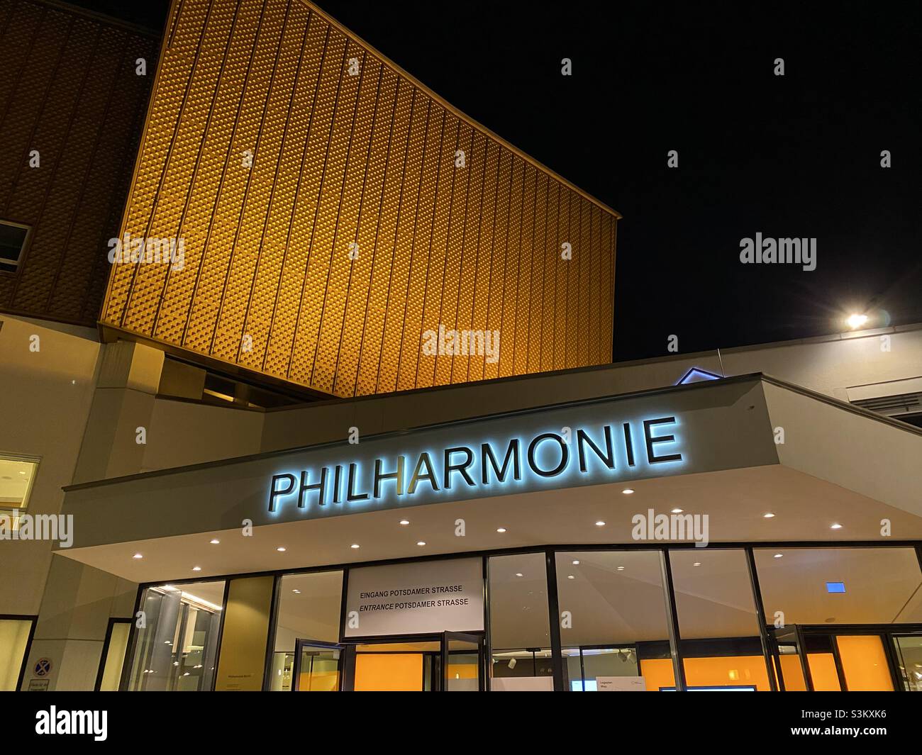 Philharmonie Concert Hall, Berlin, Germany - Smartphone Captured Stock Image