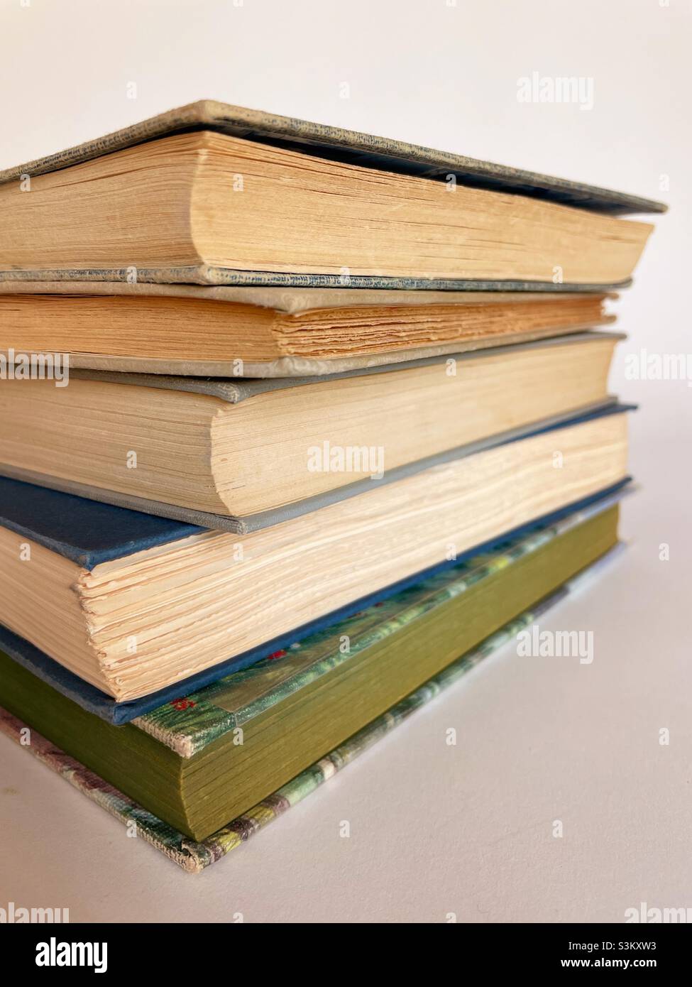 Vintage books - Smartphone Captured Stock Image