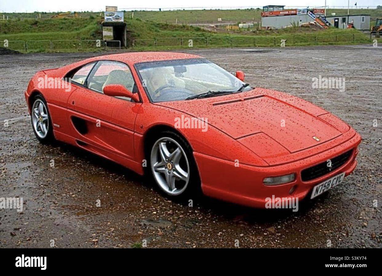 1996 Ferrari F355 - Mallory Park Leicestershire U.K. Stock Photo