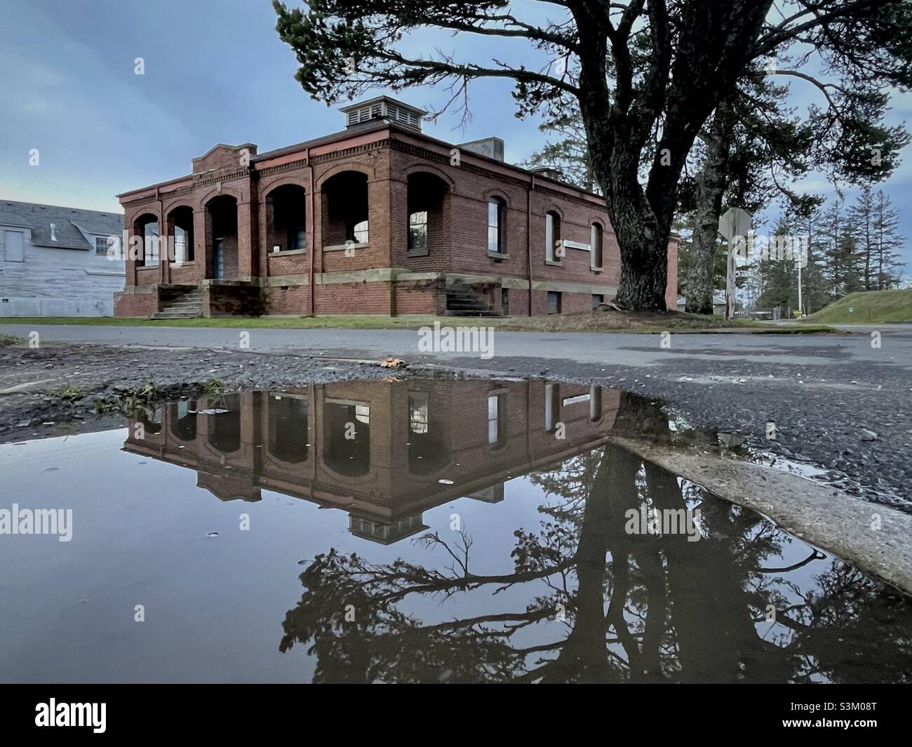 Guardhouse on pacific dr in Hammond Oregon Fort Stevens Historic Area