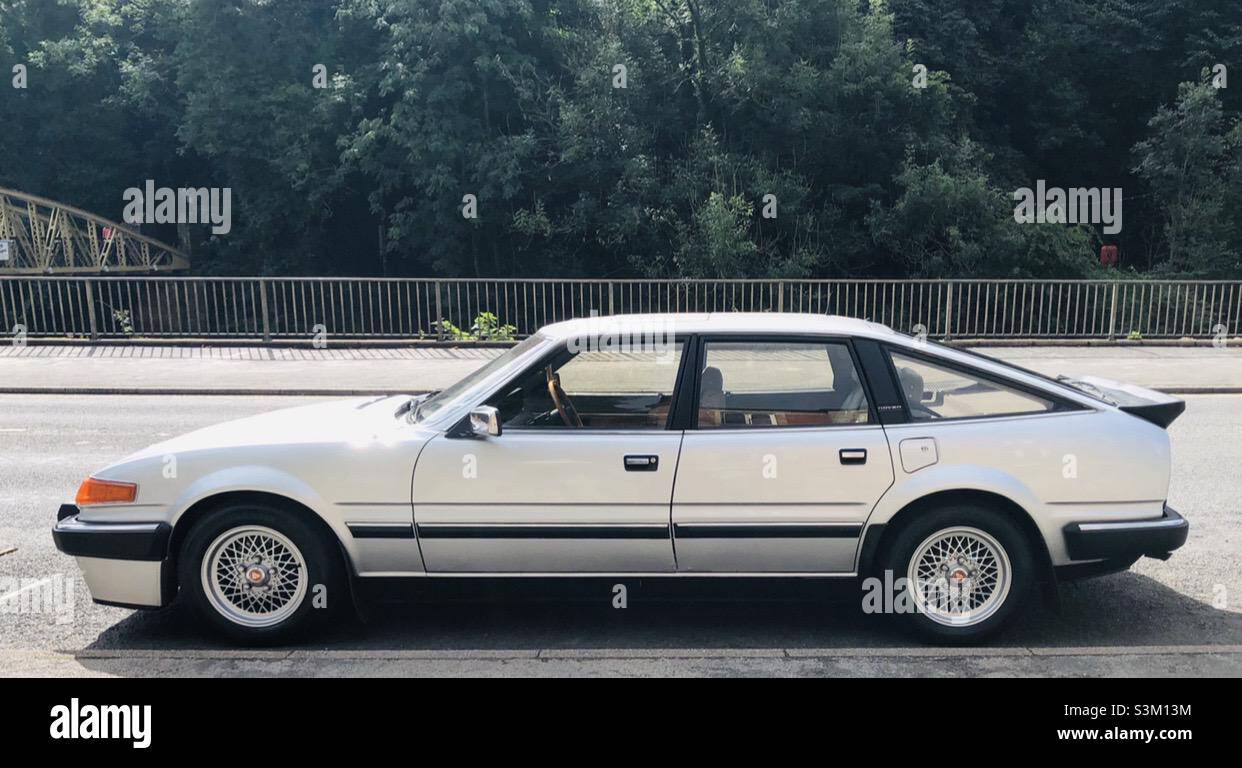 1980s Rover SD1 - Matlock Bath Derbyshire U.K Stock Photo - Alamy