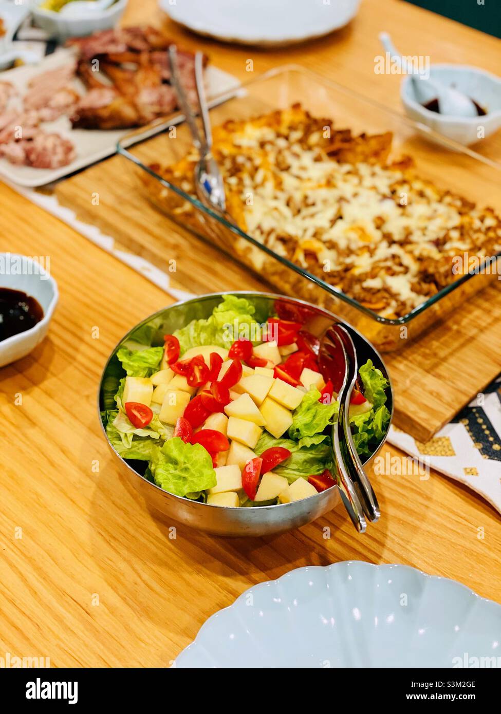 Green salad - Smartphone Captured Stock Image