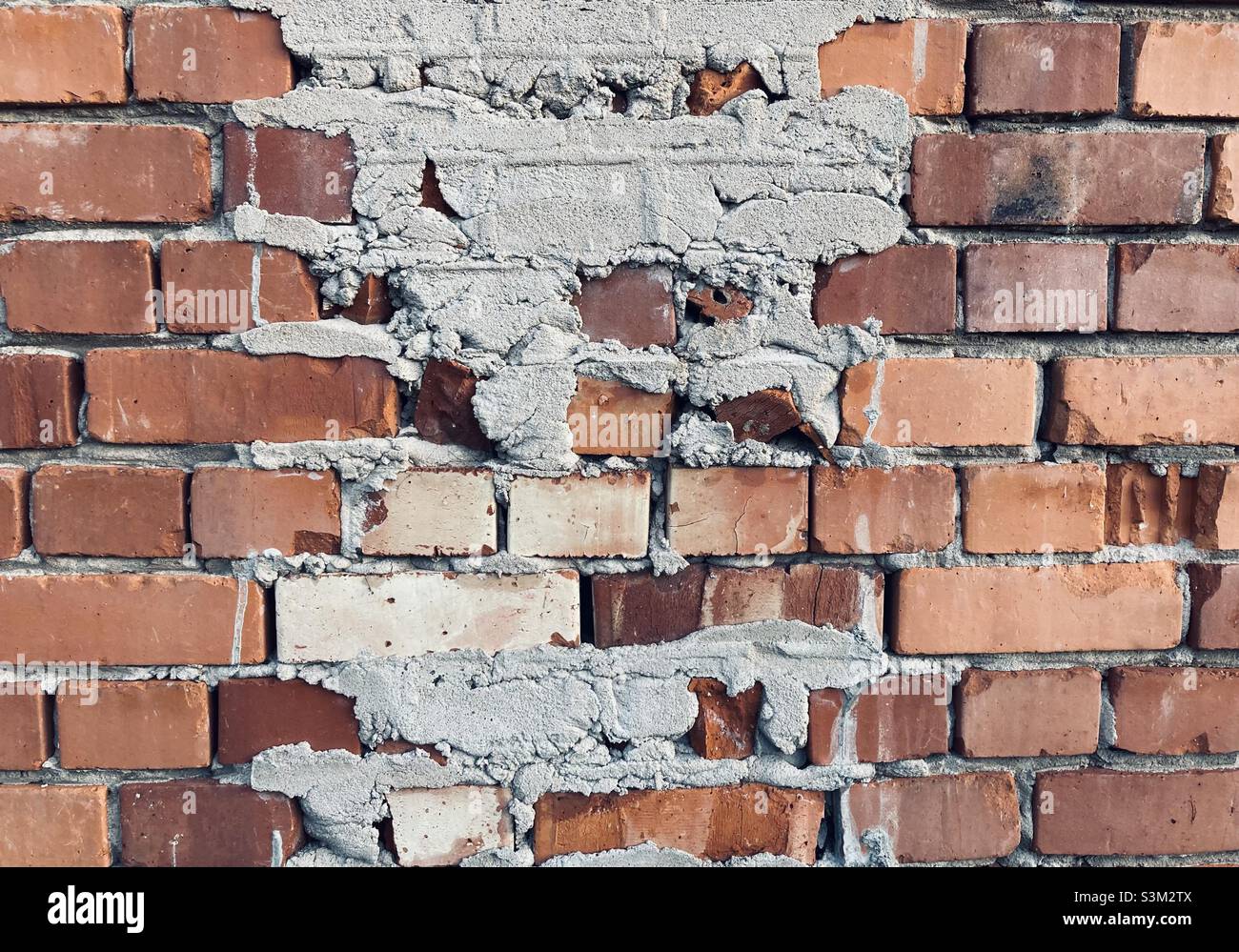 Brick wall - Smartphone Captured Stock Image