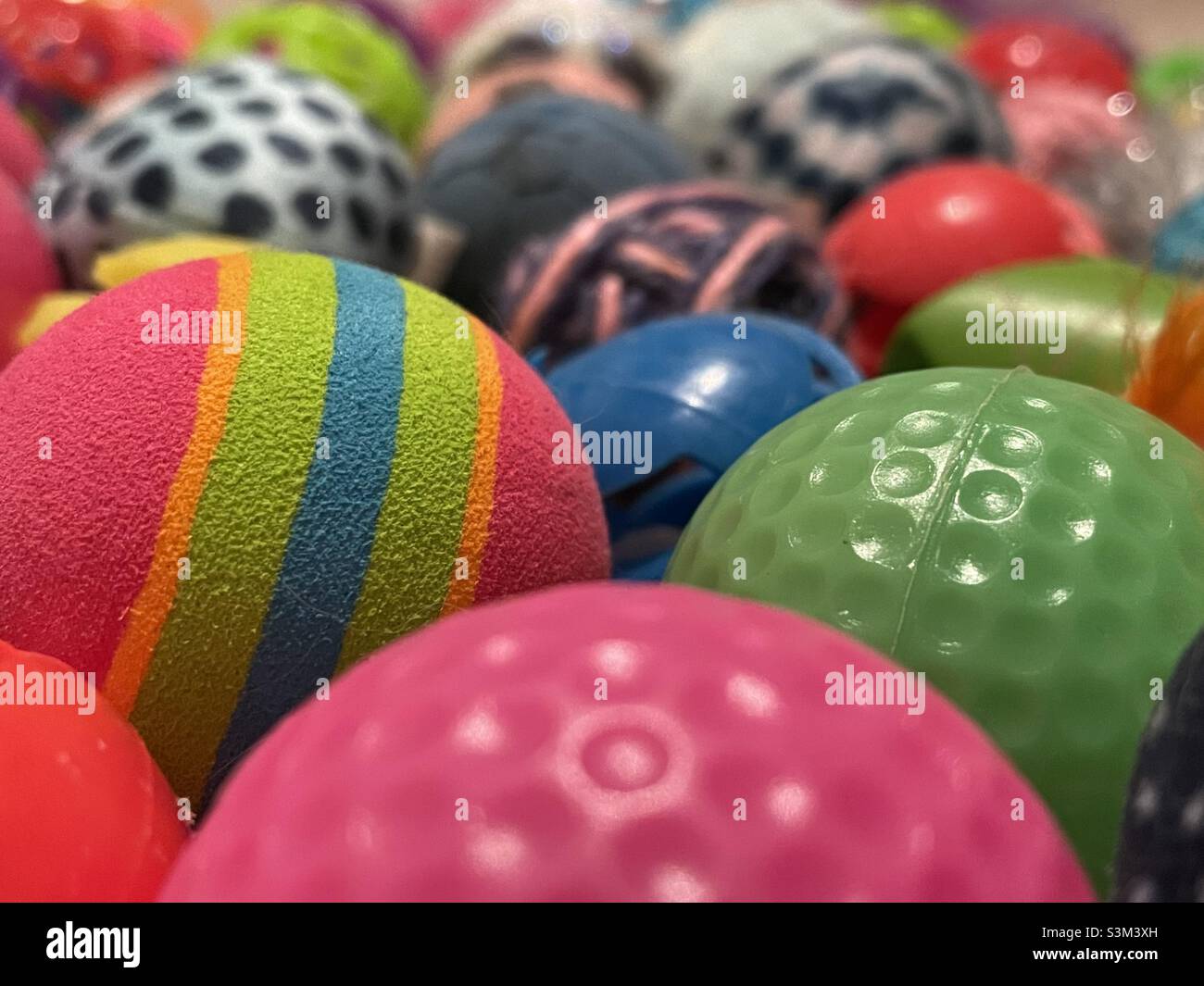 Colorful balls / toys Stock Photo Alamy