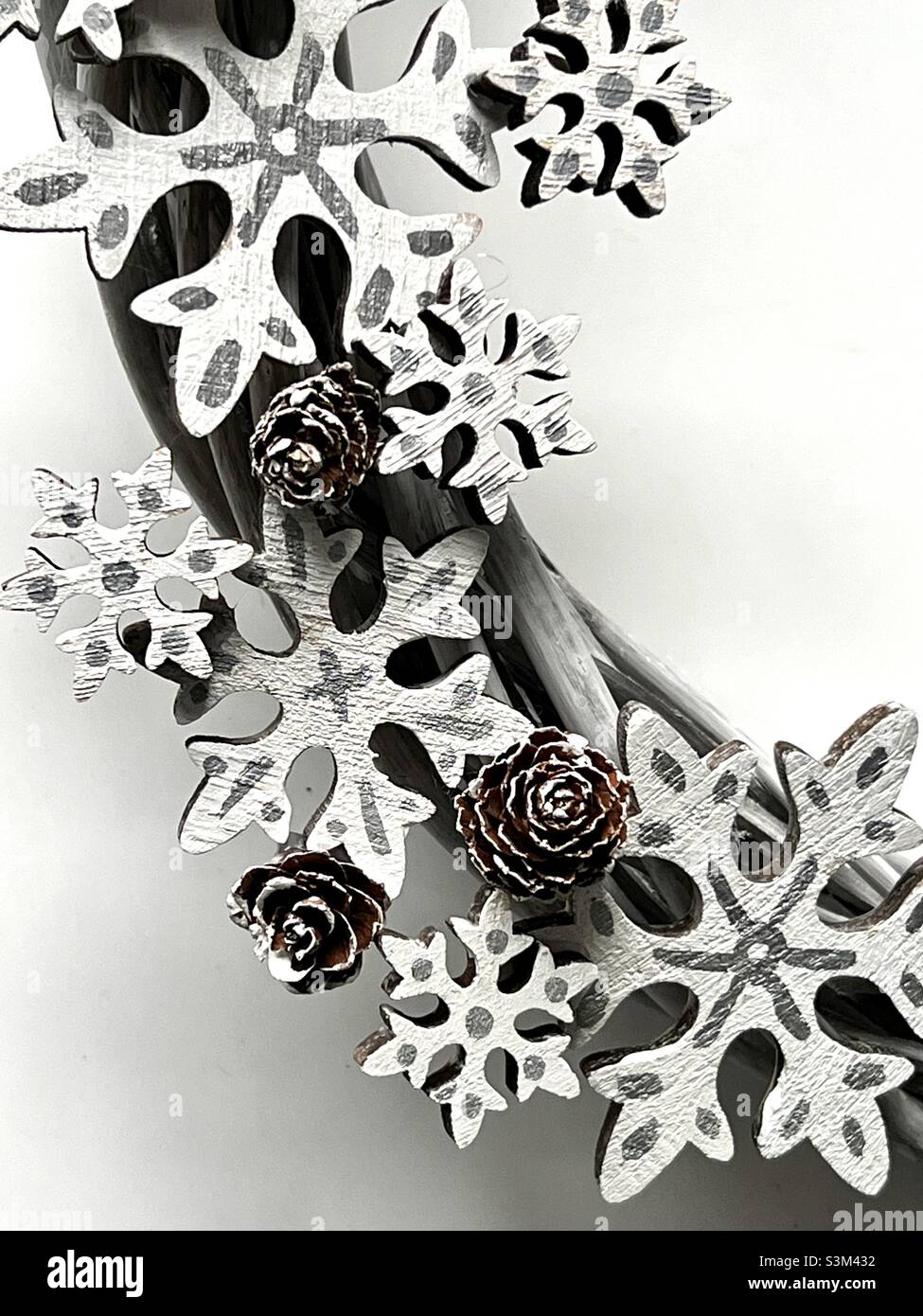 Christmas decoration - Smartphone Captured Stock Image