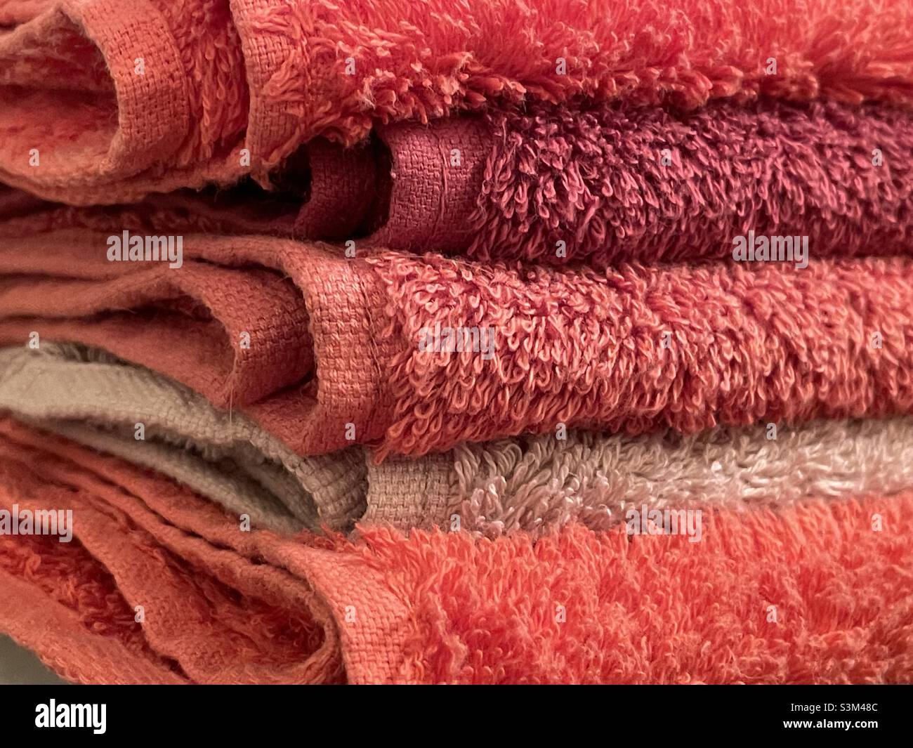 Close Up Photo of Large Bath Towels and Small Face Towels …