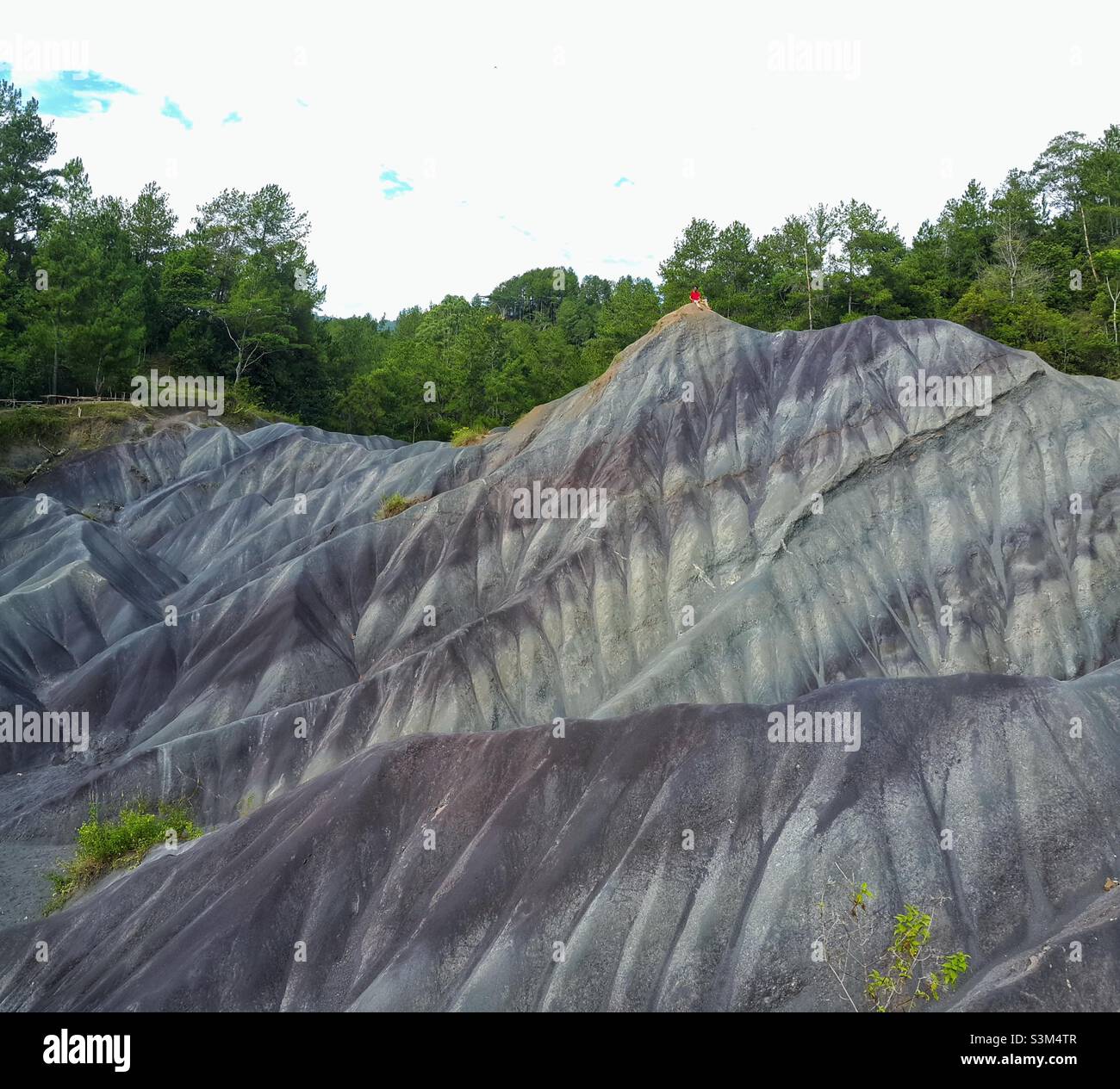 The Sumalu sand dune, Toraja, South Sulawesi, Indonesia Stock Photo