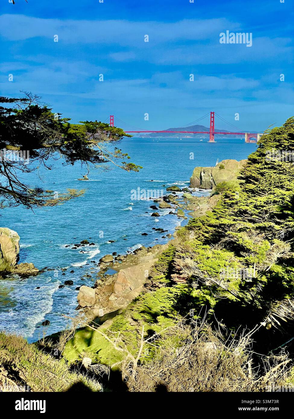 Land’s end San Francisco - Smartphone Captured Stock Image