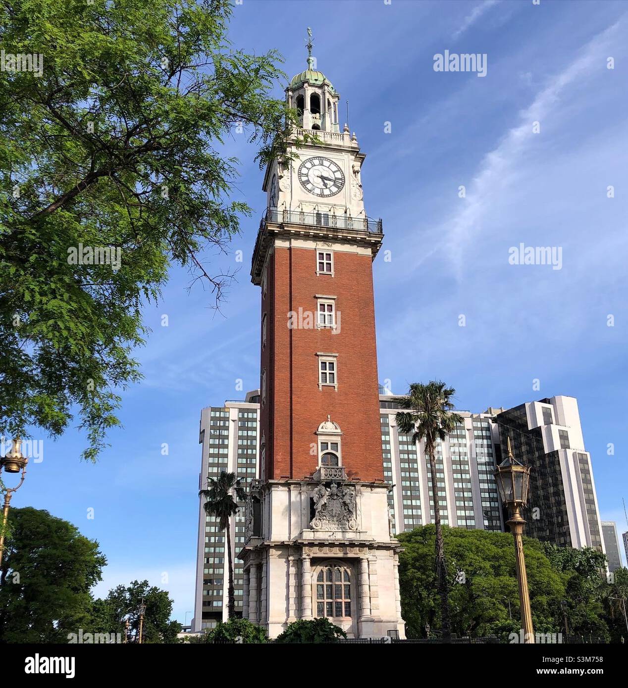 Retiro neighbourhood in Buenos Aires, Argentina. - Smartphone Captured Stock Image