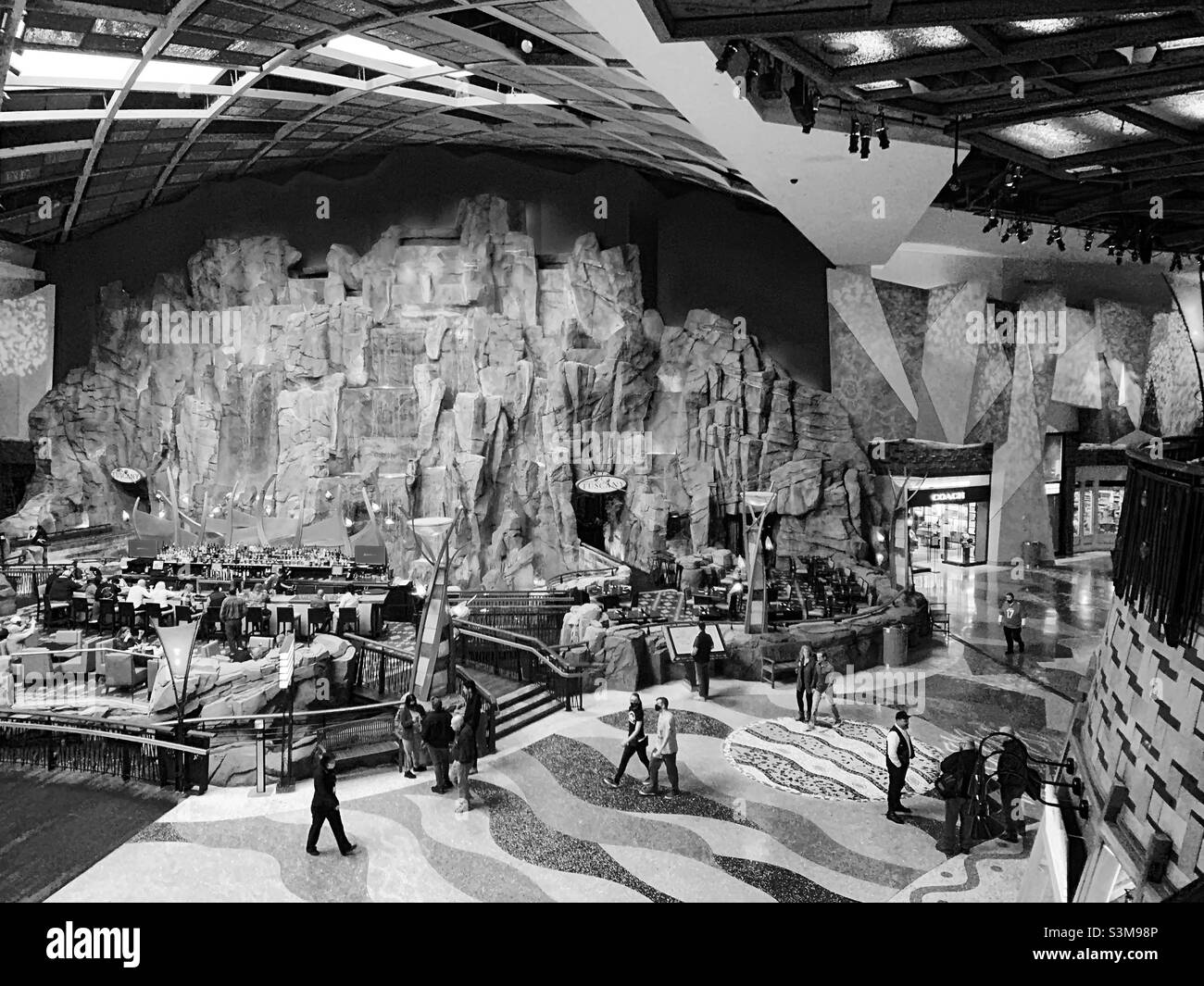 Casino of the Sky, Mohegan Sun, Uncasville, New London County, Connecticut, United States, North America - Smartphone Captured Stock Image