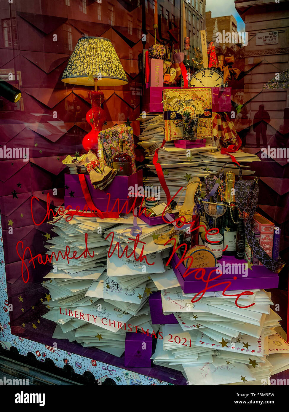 Liberty’s at Christmas - Smartphone Captured Stock Image