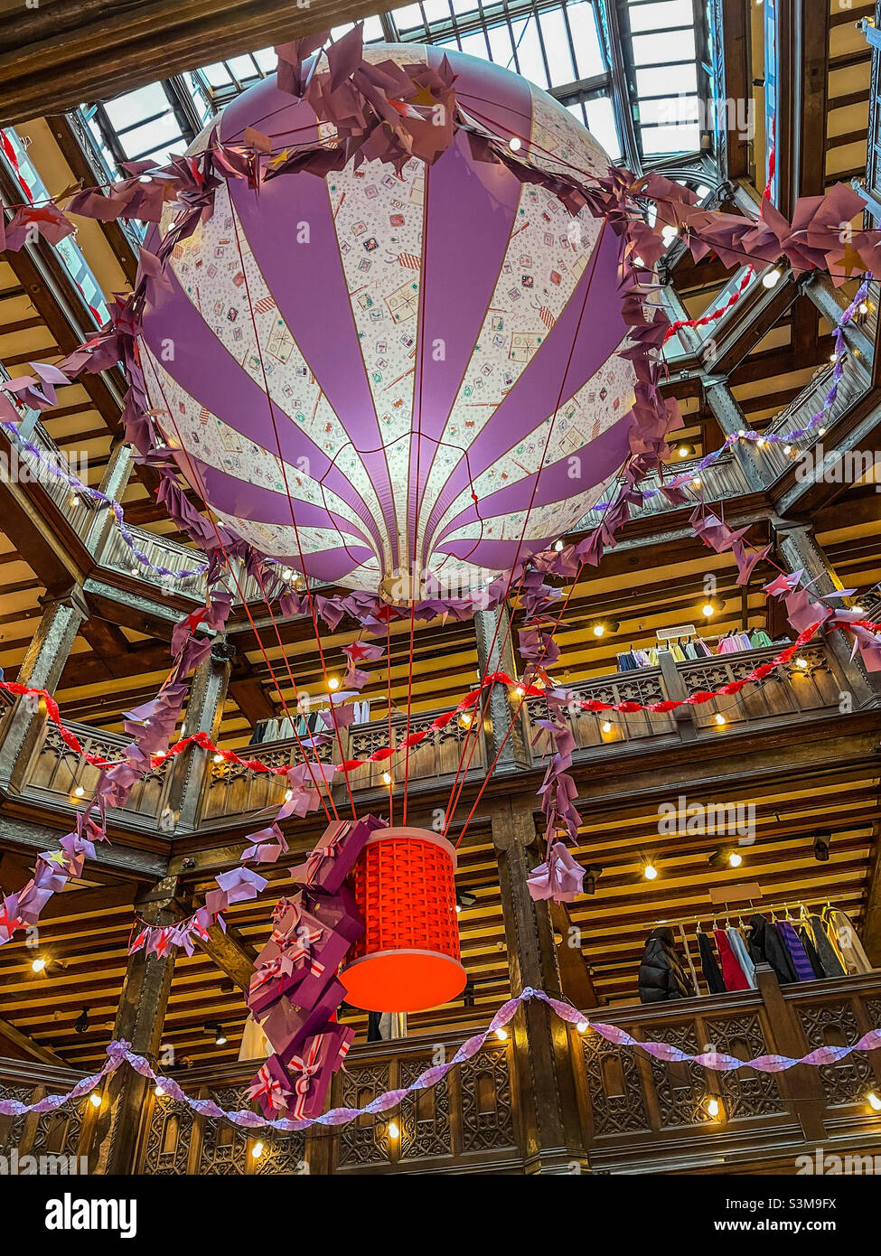 Liberty’s at Christmas - Smartphone Captured Stock Image