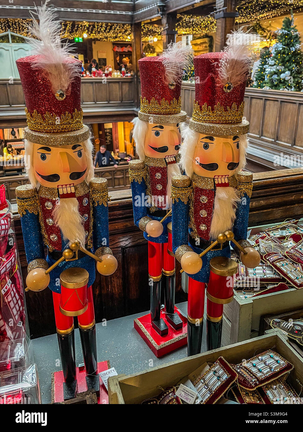 Liberty’s at Christmas - Smartphone Captured Stock Image