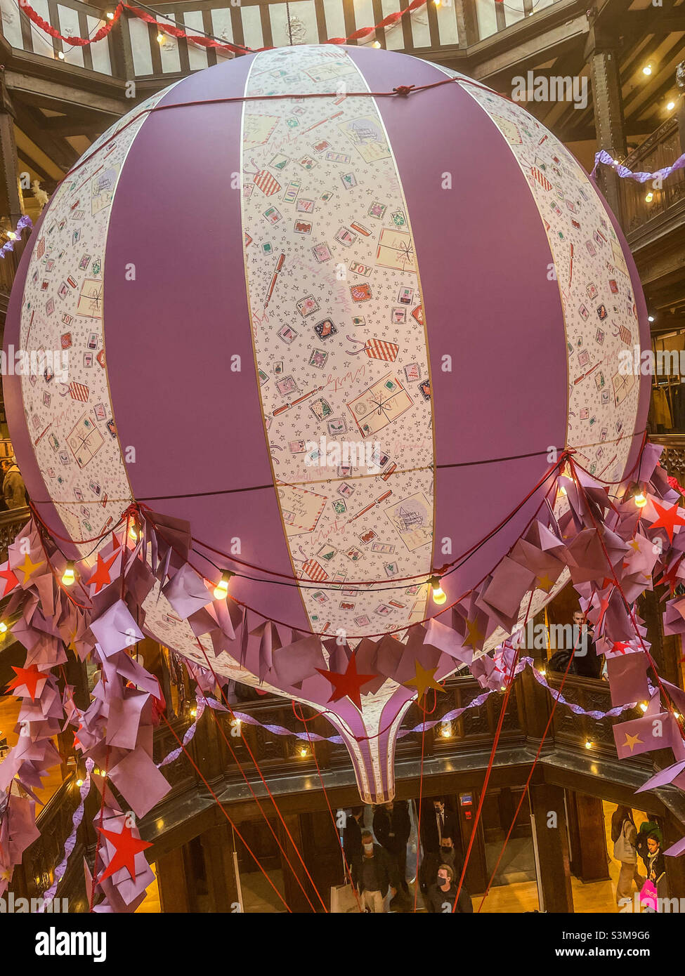 Liberty’s at Christmas - Smartphone Captured Stock Image