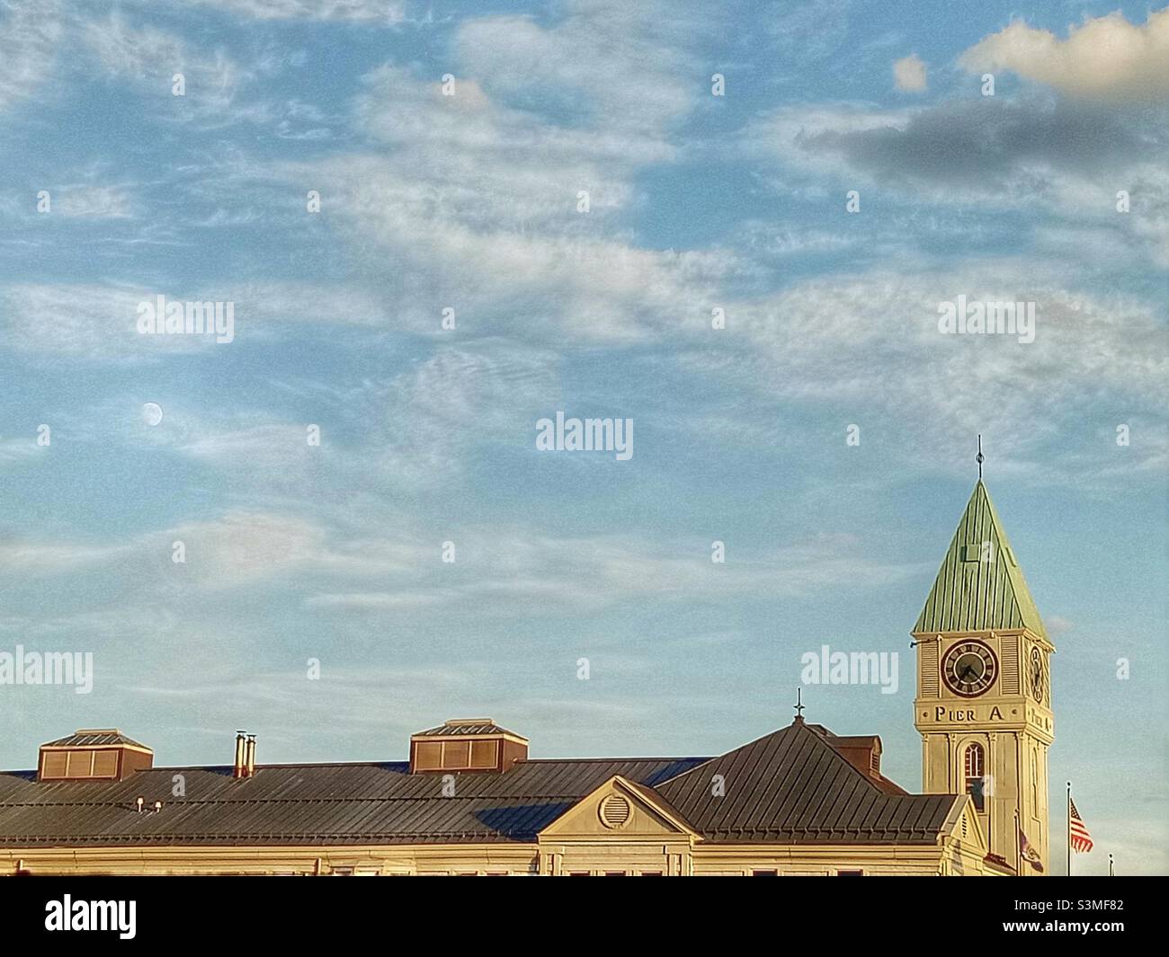 Pier A - Smartphone Captured Stock Image