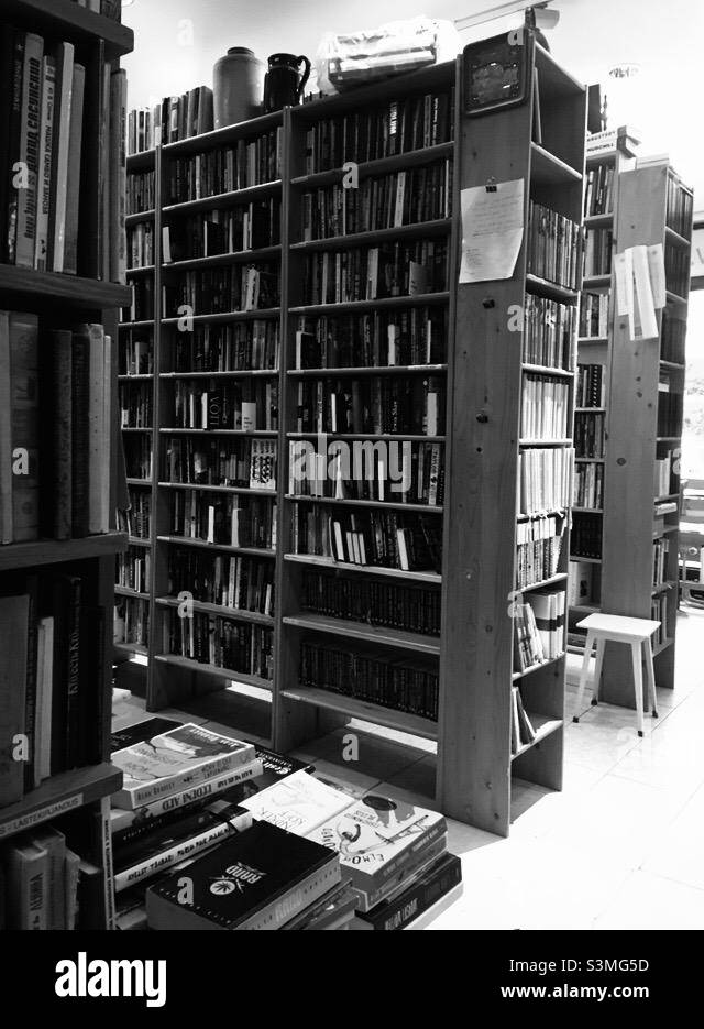 Vintage bookstore - Smartphone Captured Stock Image