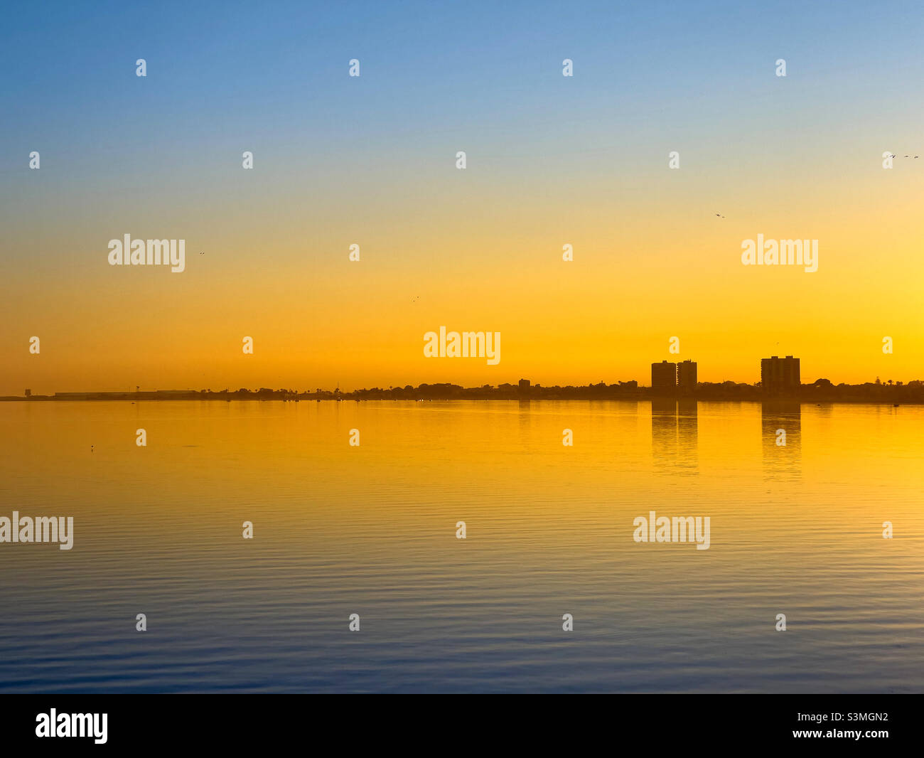 San Pedro del Piñata at sunset - Smartphone Captured Stock Image