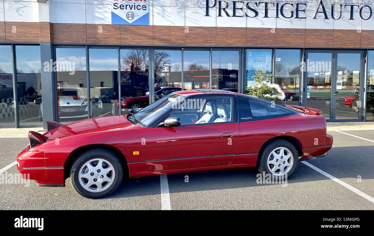 Nissan 200SX S13 Turbo - Smartphone Captured Stock Image