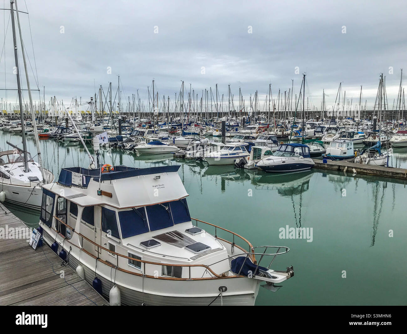 Brighton Marina - Smartphone Captured Stock Image