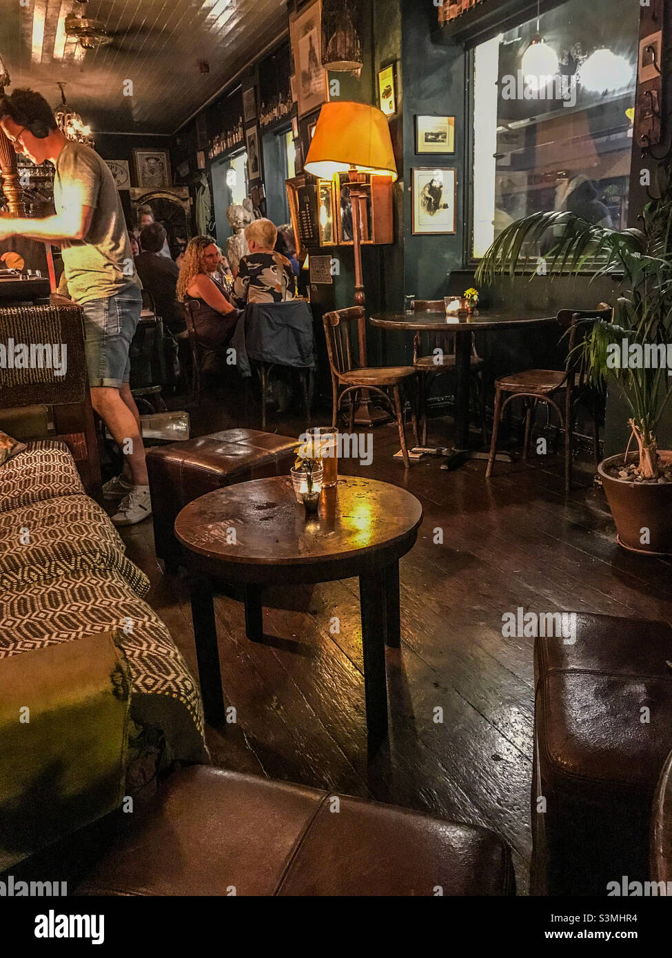 Gothic Brighton bar - Smartphone Captured Stock Image