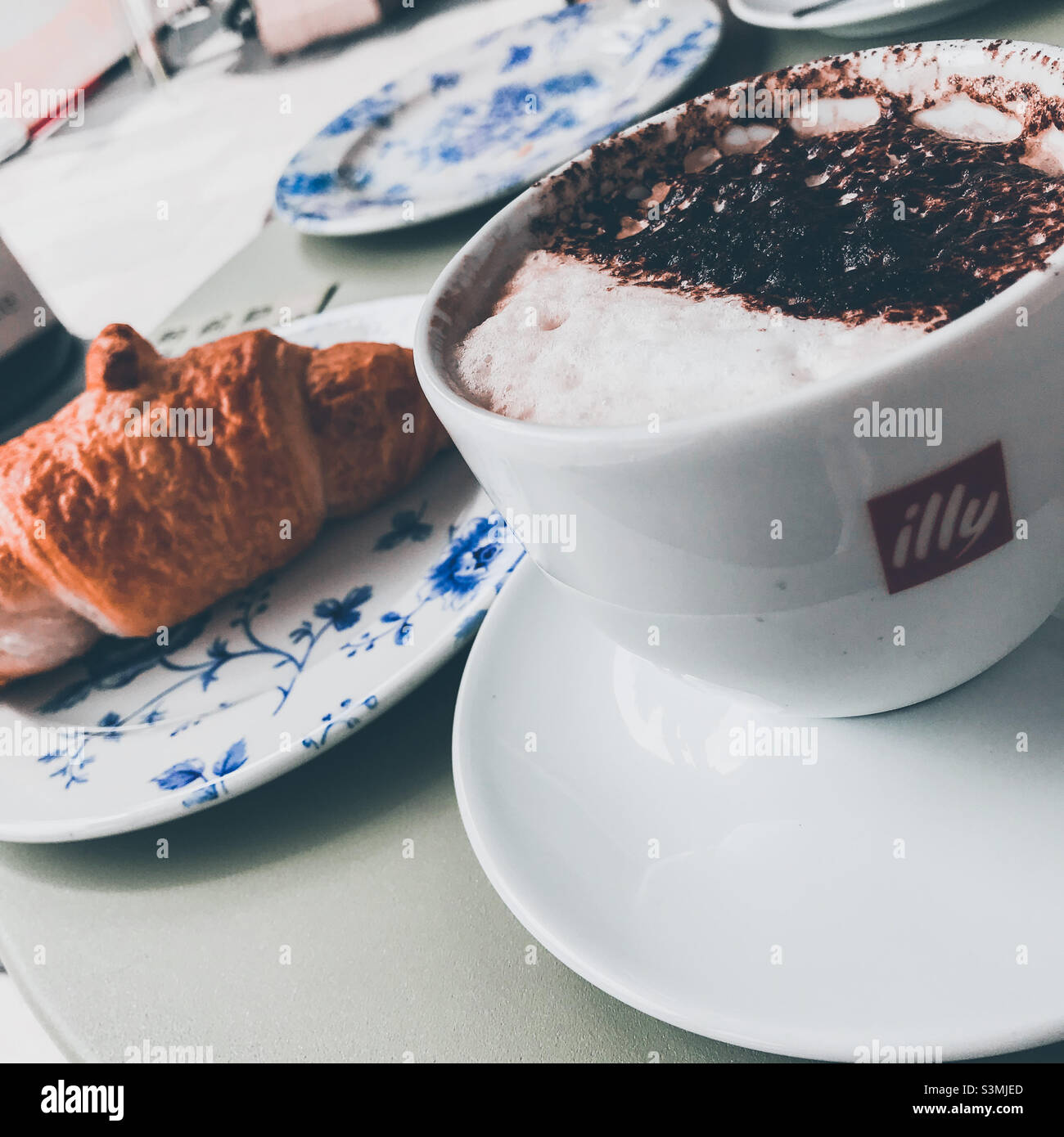 Brunch - Smartphone Captured Stock Image