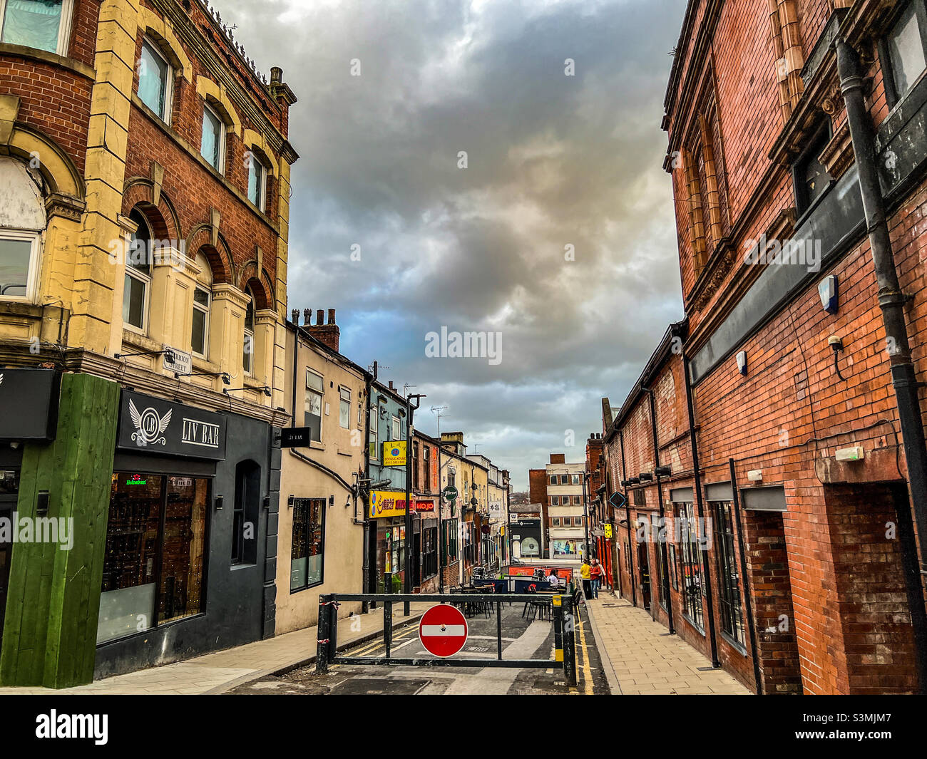 Merrion Street in Leeds Stock Photo Alamy