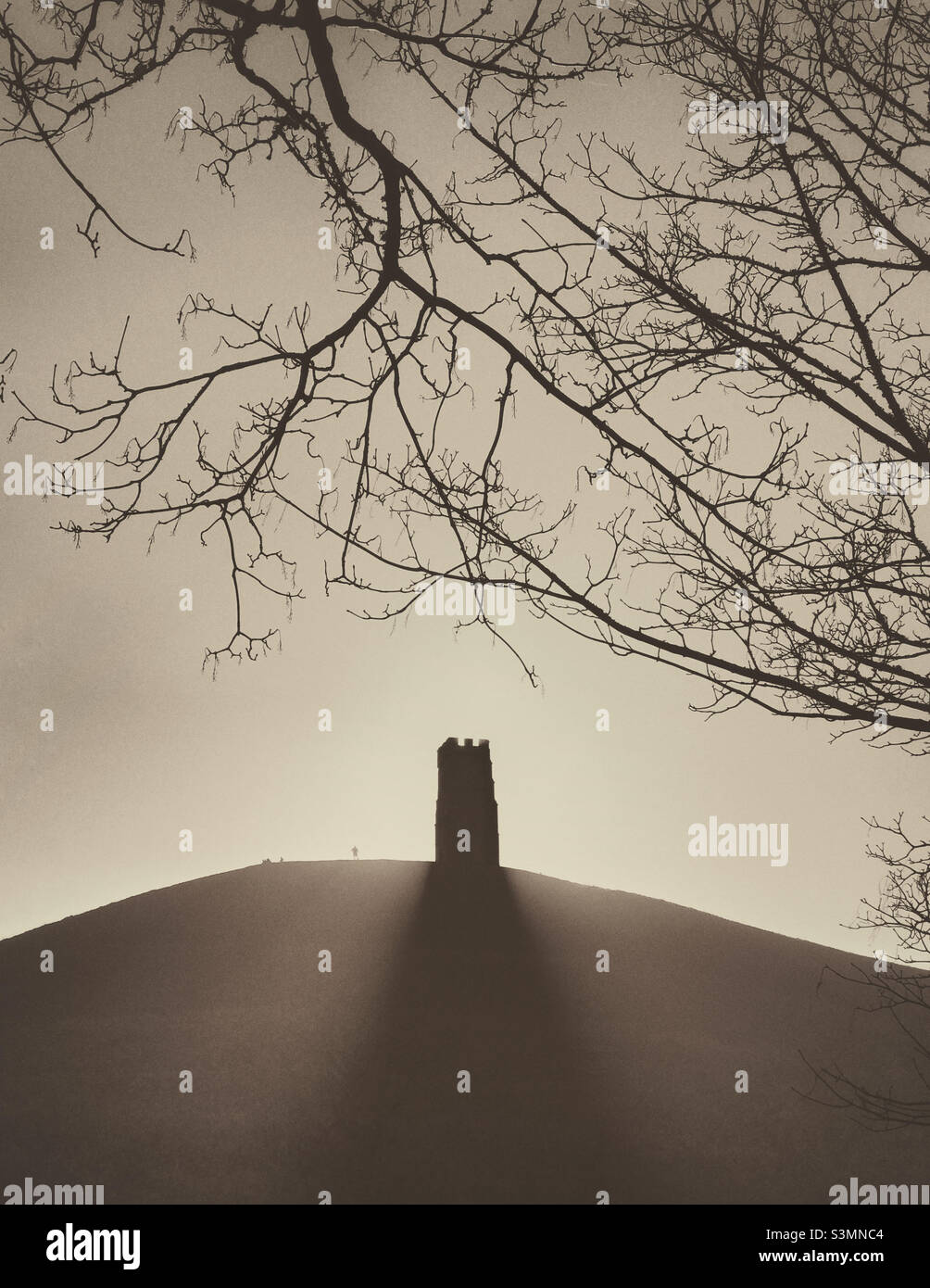 Glastonbury Tor, Somerset - Smartphone Captured Stock Image