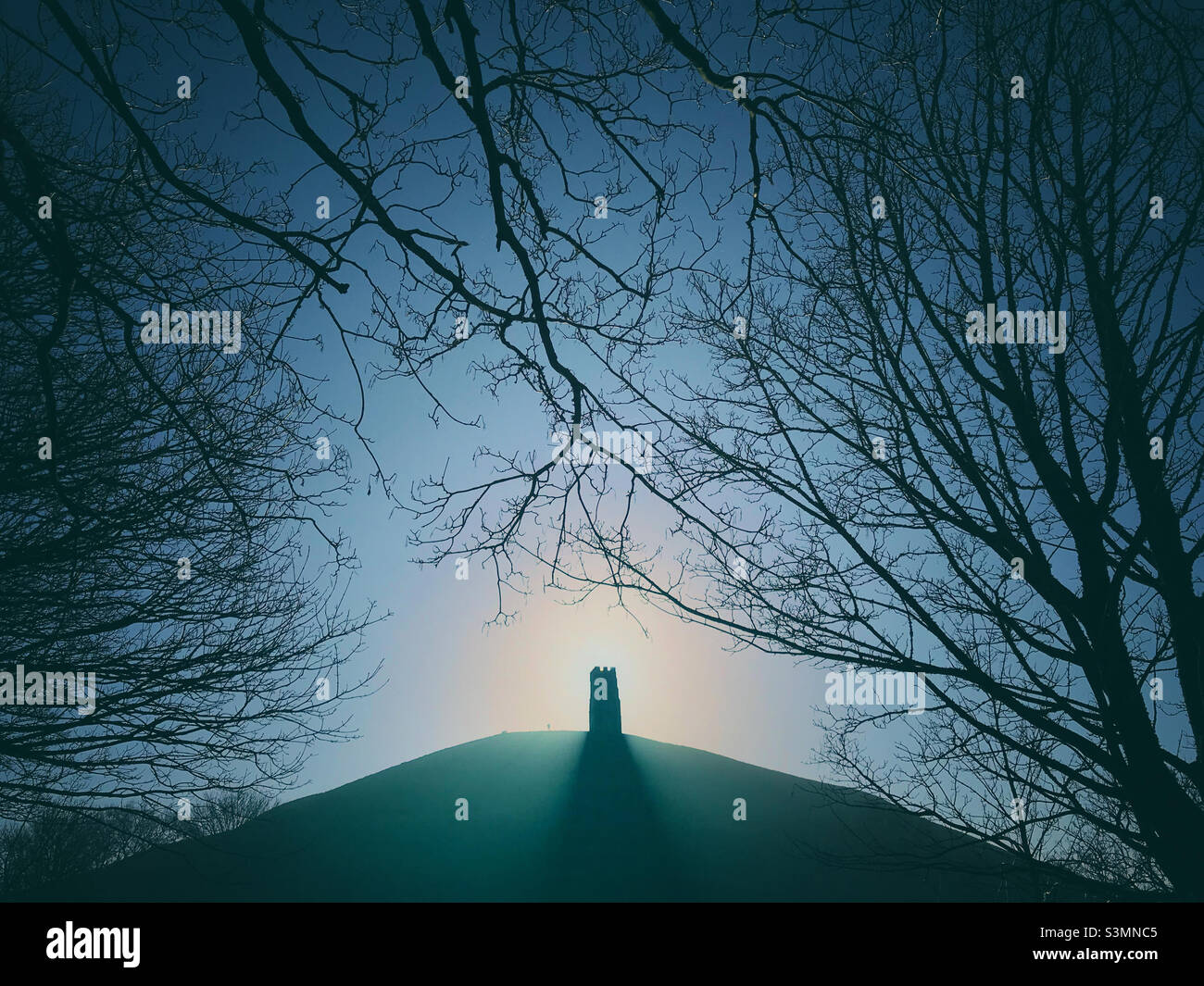 Glastonbury Tor, Somerset - Smartphone Captured Stock Image