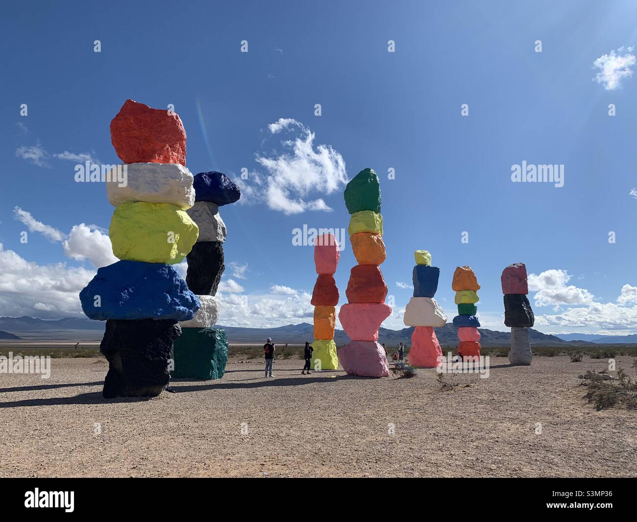 Seven magic mountains Stock Photo Alamy
