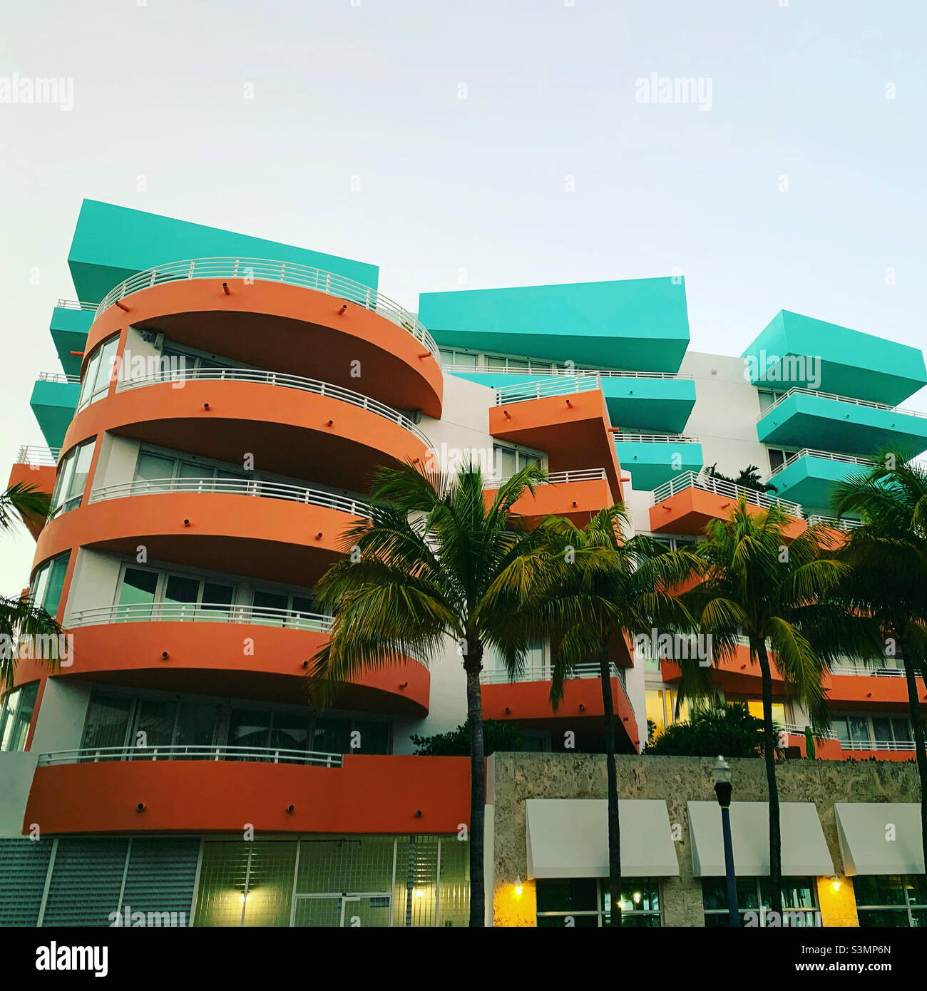 Residential buildings, South of Fifth, South Beach, Miami Beach