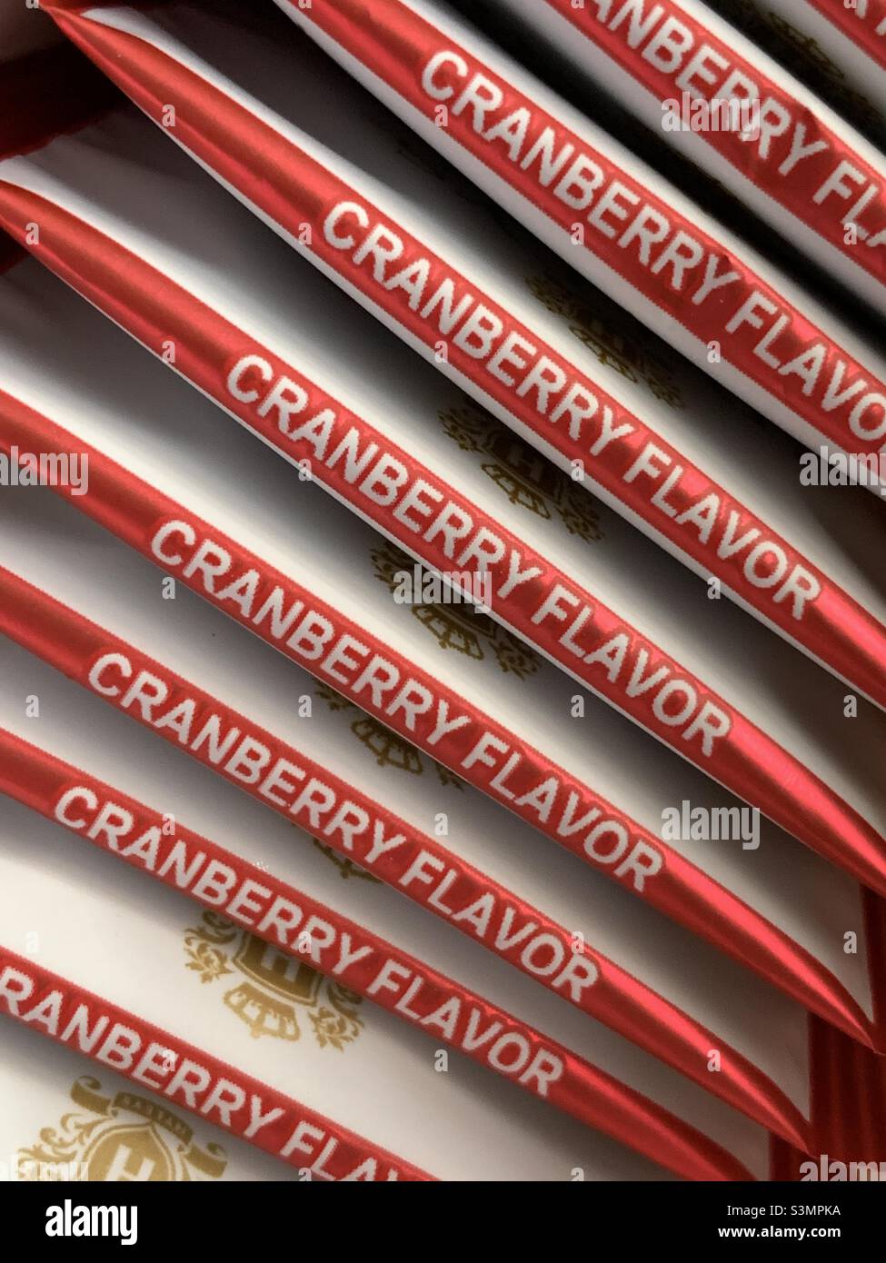 Hyleys garcinia cambogia herbal tea. Cranberry orange. - Smartphone Captured Stock Image