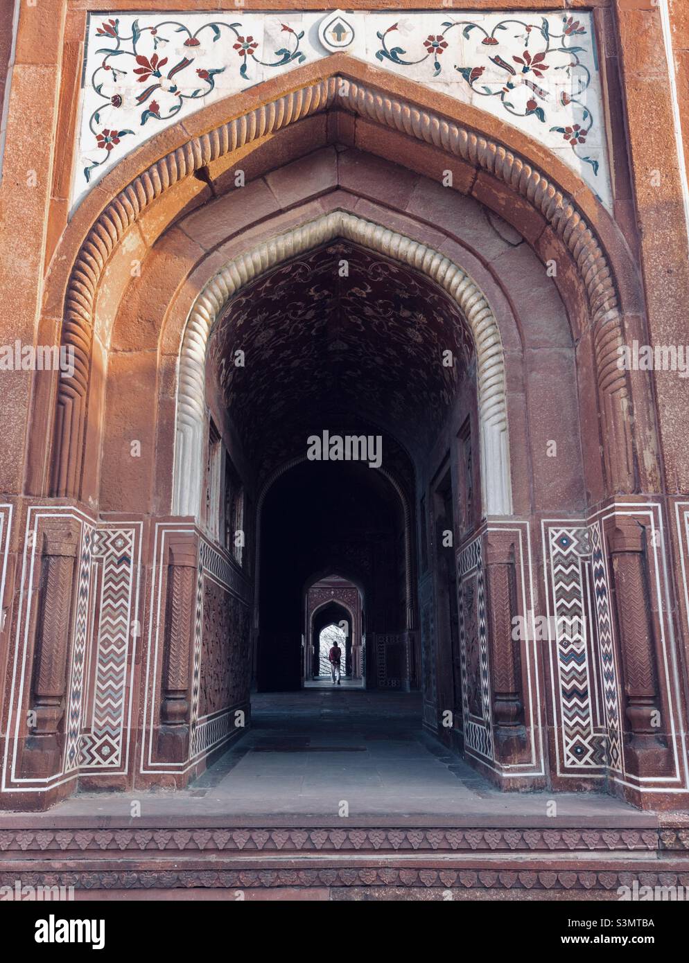 Taj Mahal, Agra, India - Smartphone Captured Stock Image