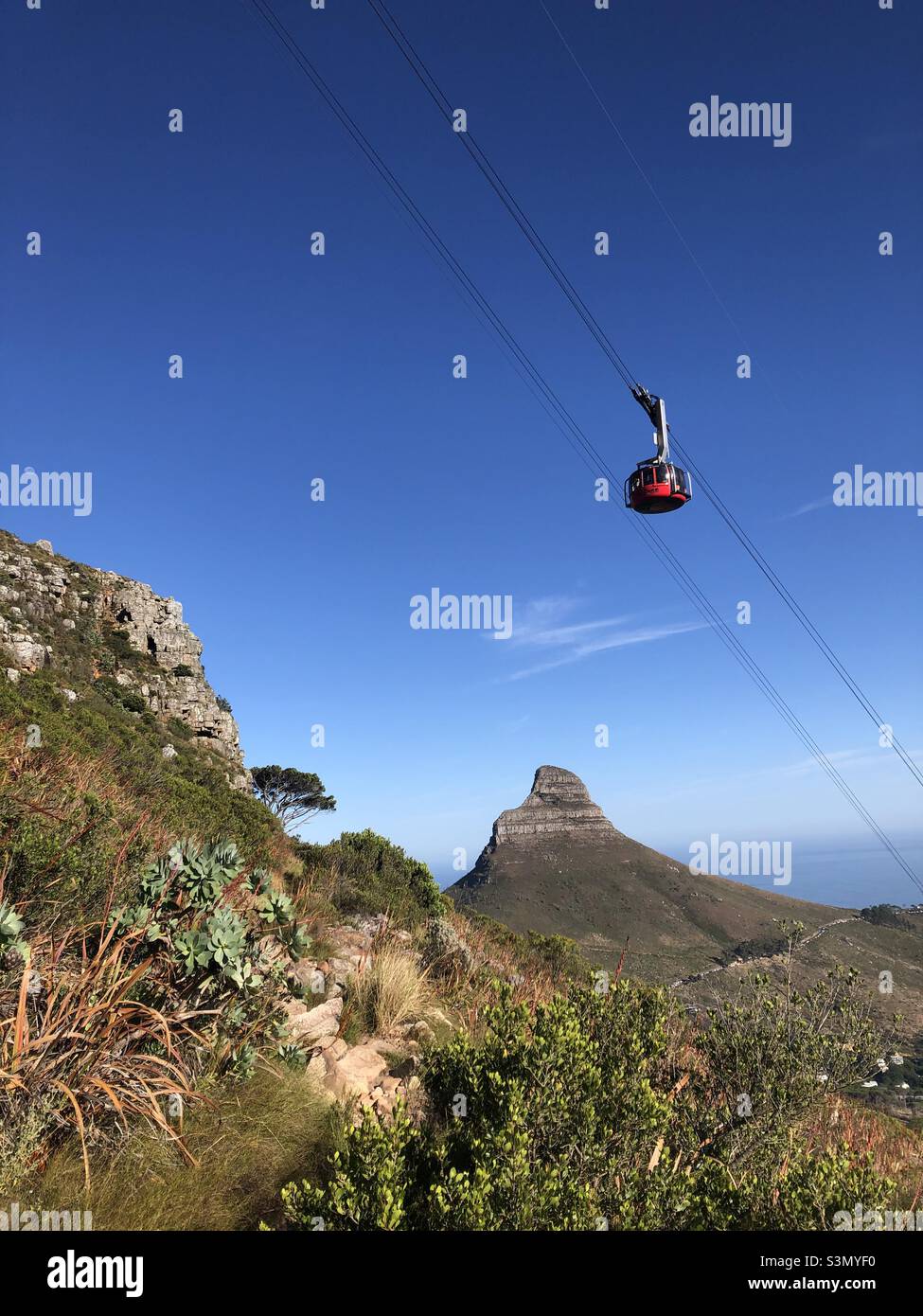 Table Mountain Cable car Stock Photo Alamy