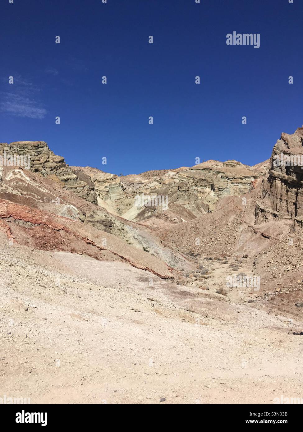 Rainbow Basin Natural Area Barstow California Stock Photo Alamy