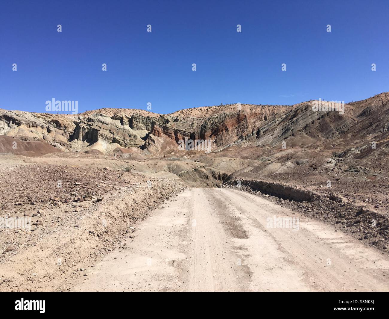 Rainbow Basin Natural Area Barstow California Stock Photo Alamy