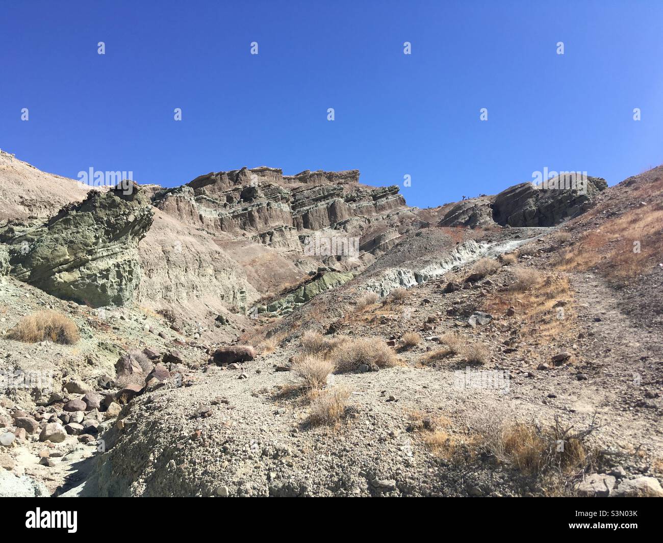 Rainbow Basin Natural Area Barstow California Stock Photo Alamy