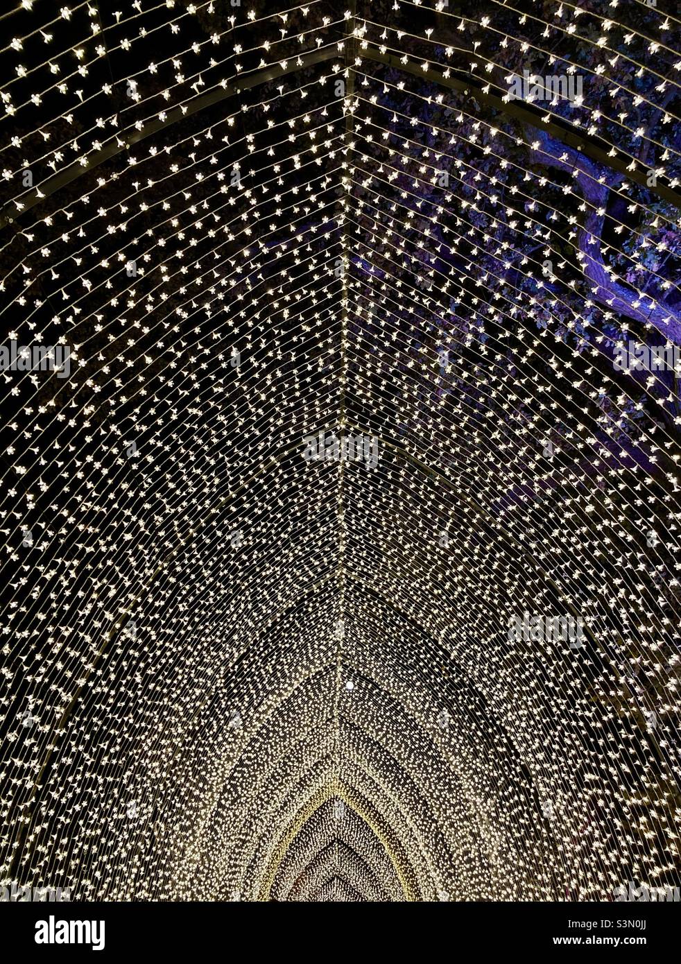 Gallery of lights Stock Photo Alamy