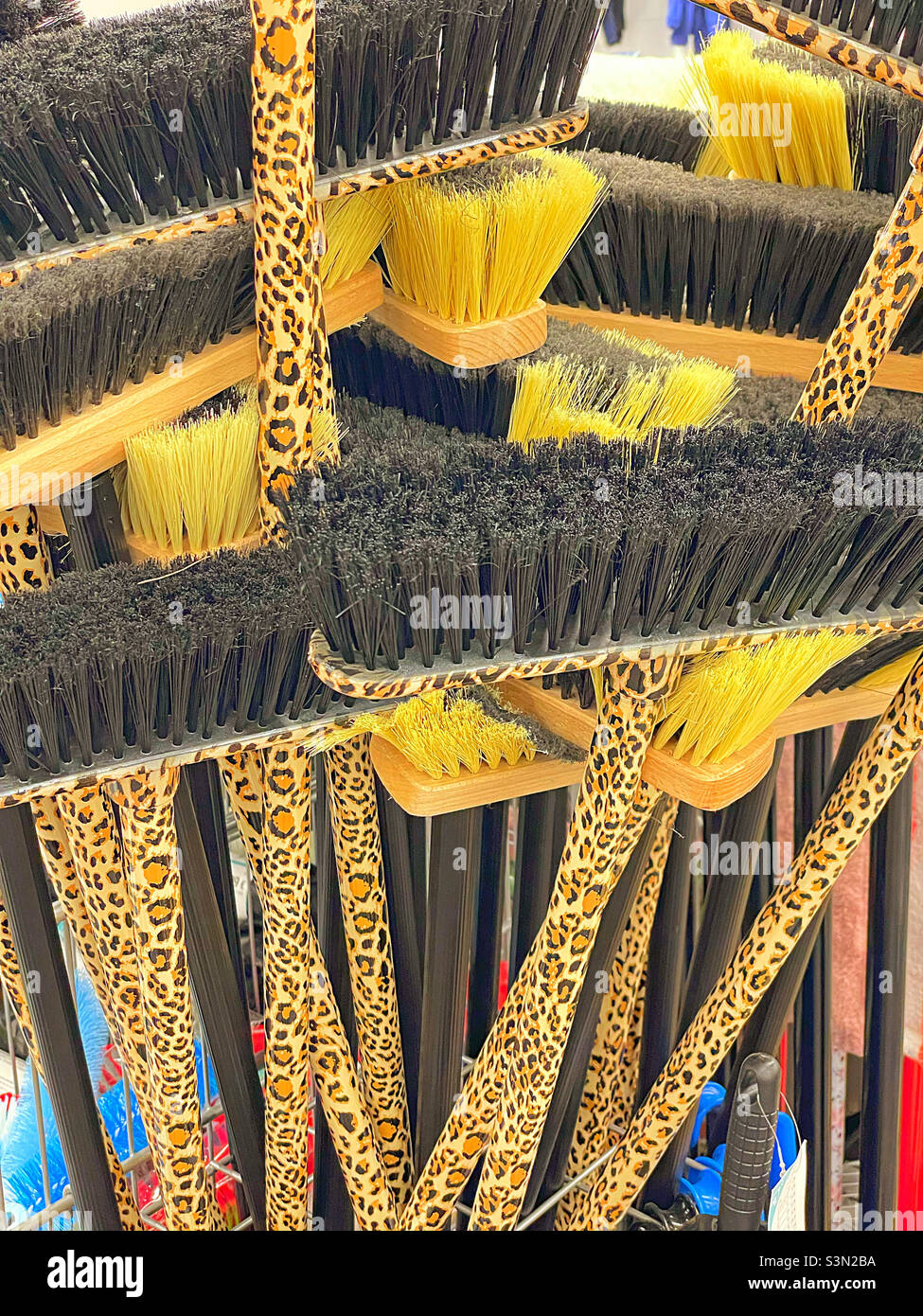 Brushes for sale. Stock Photo