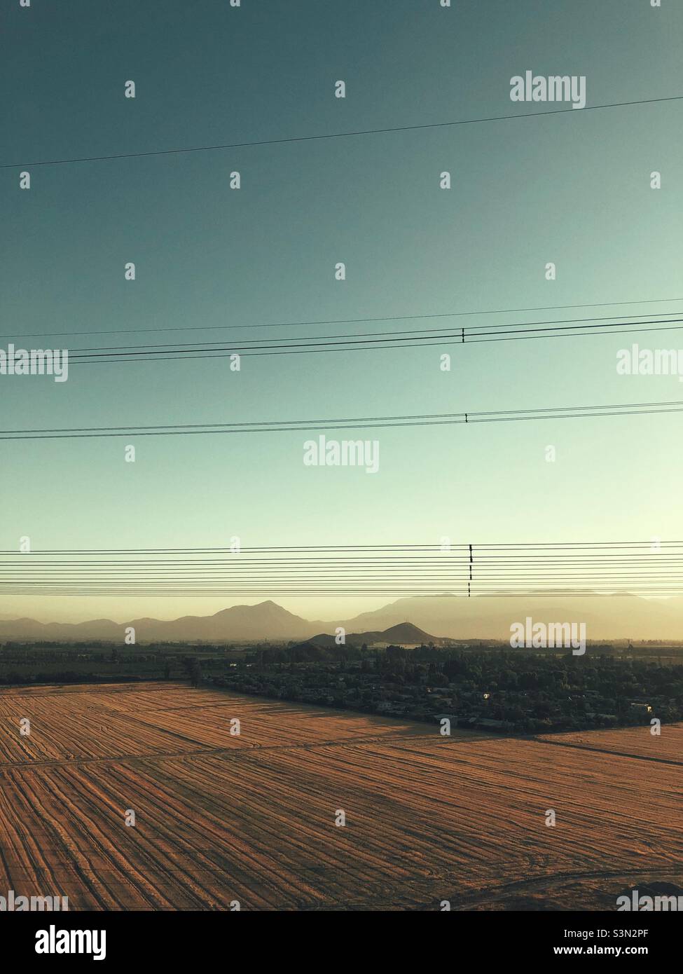 Chile landscape - Smartphone Captured Stock Image