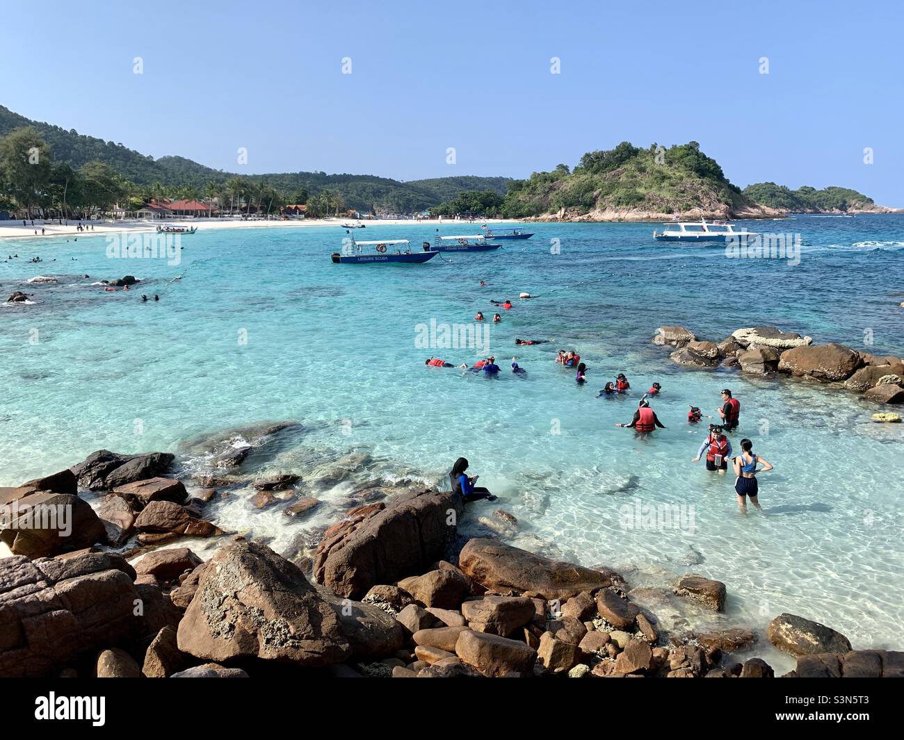 Beautiful Redang Island scenery Stock Photo