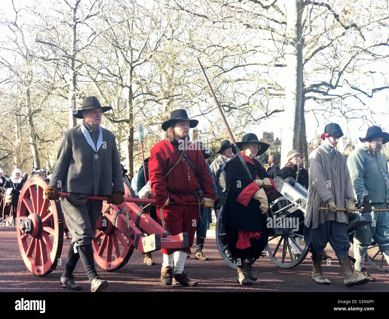 The English Civil War Society commemoration of the anniversary of the ...