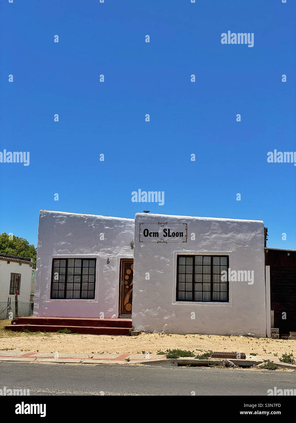 House ,Western Cape, South Africa. - Smartphone Captured Stock Image