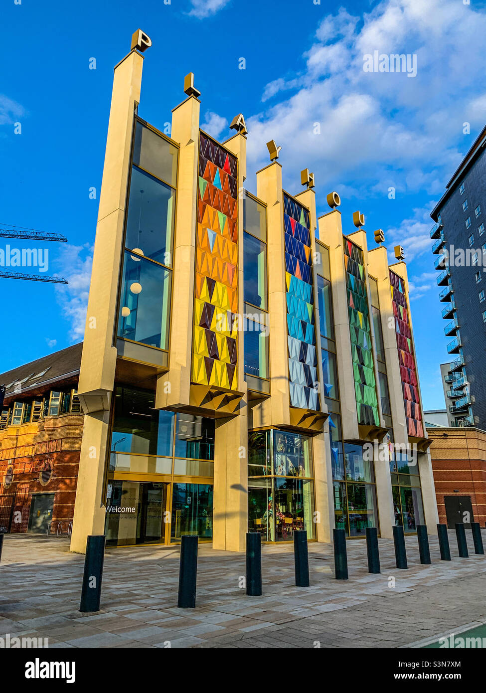 Leeds Playhouse theatre Stock Photo Alamy