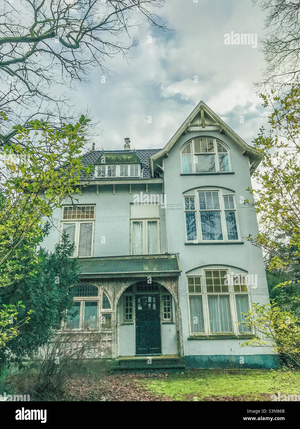 A Haunted House - Smartphone Captured Stock Image